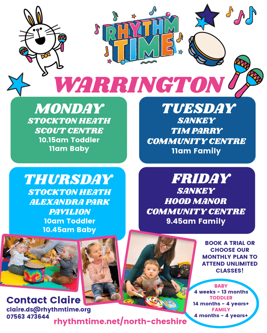 Timetable SUMMER26 WARRINGTON portrait